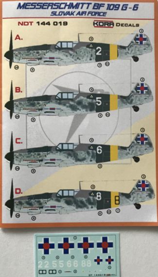 Messershmitt Bf-109G-6 Slovak Air Force